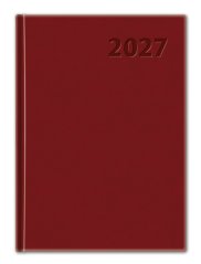 Denný diár MANAGER 2027- bordový (D-01)