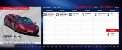 Stolový kalendár AUTÁ 2026 (SK-04)
